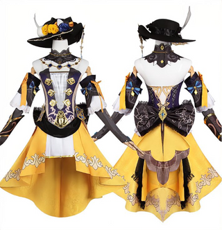 Costumes de cosplay Lynette Genshin-Navia